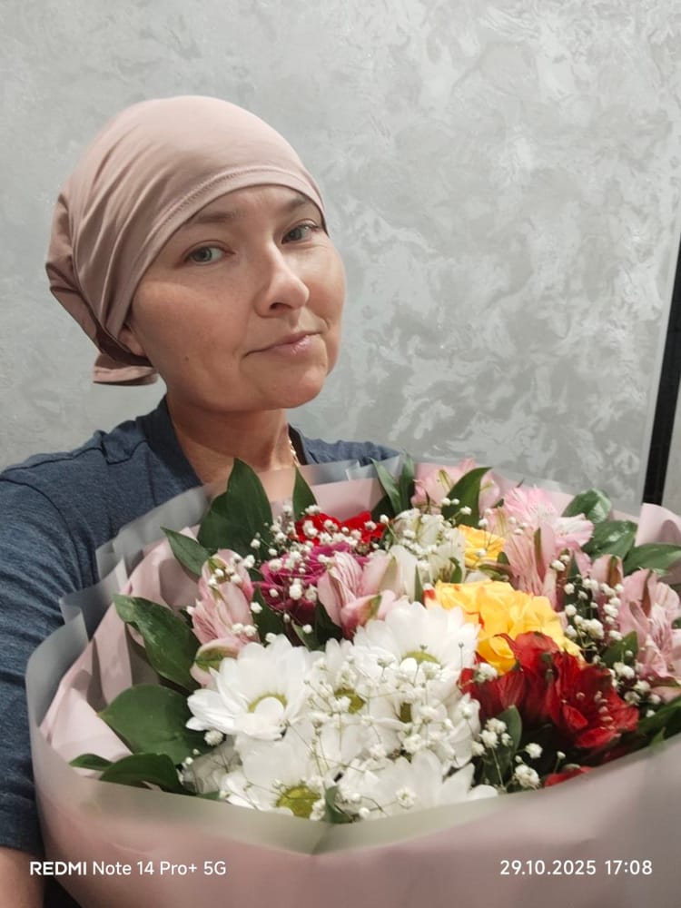 Екатерина мечтает увидеть, как вырастут её дети: поддержите Екатерину в борьбе с лейомиосаркомой.