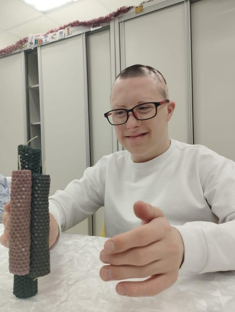 Поддержите Никиту в его спортивных достижениях несмотря на синдром Дауна